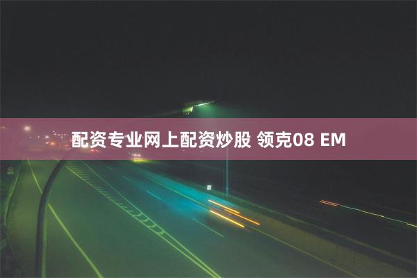 配资专业网上配资炒股 领克08 EM