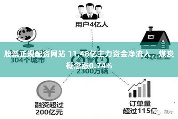 股票正规配资网站 11.48亿主力资金净流入，煤炭概念涨0.74%