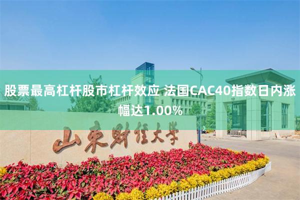 股票最高杠杆股市杠杆效应 法国CAC40指数日内涨幅达1.00%